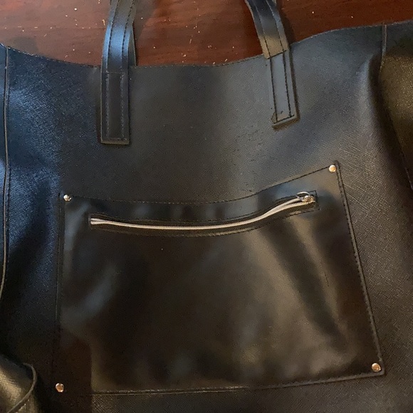 Large Black Tote - Picture 2 of 8